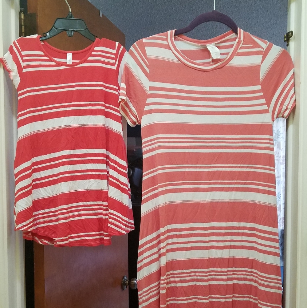 Matching dresses